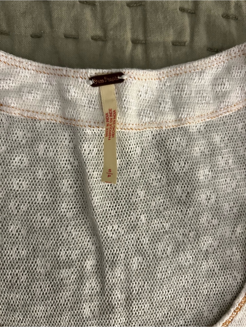 Free people white top - Picture 3 of 4